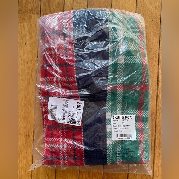 Women's Fine Gauge Cotton Long Open Cardigan Sweater Mixed Plaid Pattern M
NWT - Picture 5 of 5